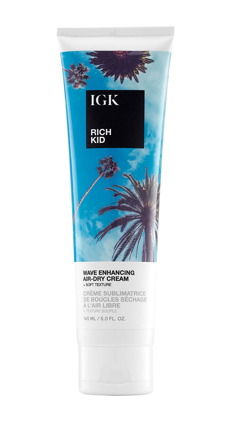 IGK Rich Kid Coconut Oil Wave Enhancing Air-Dry Cream 145 ml / 5 oz