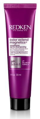 Redken Color Extend Magnetics Conditioner | For Color Treated Hair | Protects Color &amp; Adds Shine | With Amino Acid | Sulfate-Free | 1 Fl Oz