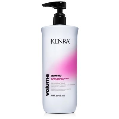 Kenra Volume Shampoo | Creates Body, Bounce &amp; Fullness | Increases Volume up to 45% | Adds Shine | Color Safe | Fine To Normal Hair | 33.8 fl. oz.