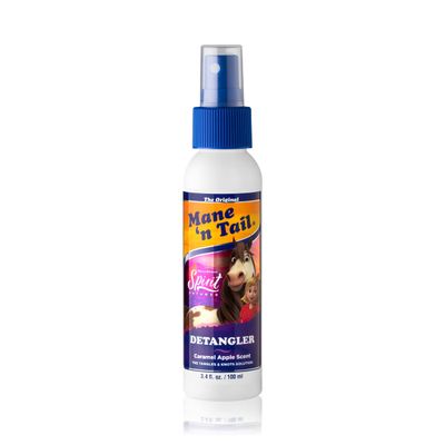 Mane &#39;n Tail Spirit Untamed Detangler - Caramel Apple Scented, Super Soft Formula for Silky, Shiny Hair (3.4 oz)