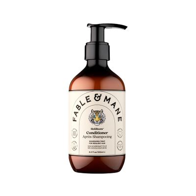Fable &amp; Mane Holiroots Conditioner for Women - Moisturizing for Damaged, Dry Hair with Turmeric, 8.5 FL oz