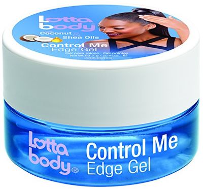 Lottabody Control Me Edge Gel with Coconut &amp; Shea Oils, 2.25 Oz (Pack of 1)