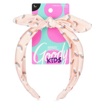 Goody Kids Headband - Rainbow Print - Comfort Fit for All Day Wear - For All Hair Types - Hair Accessories