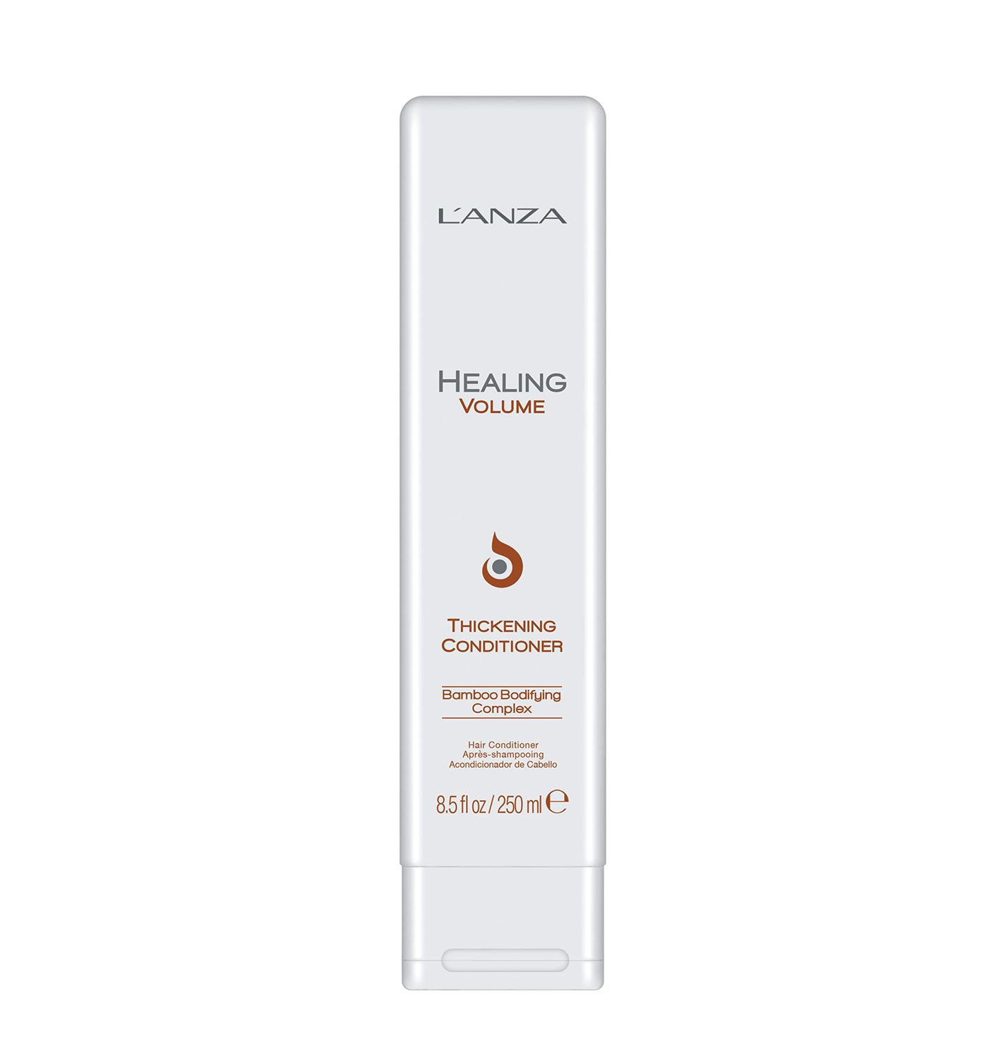 L&#39;ANZA Healing Volume Thickening Conditioner, Boosts Shine, Volume, and Thickness of Fine Flat Hair, Hair Thickening Conditioner Rich With Bamboo and Keratin, Luxury Hair Care