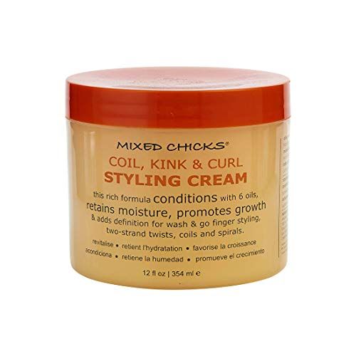 Mixed Chicks Coil, Kink &amp; Curl Styling Cream, 12 Fl. Oz