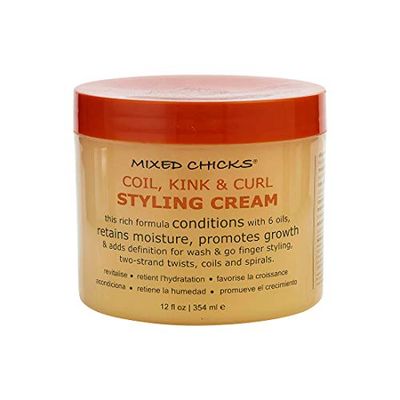 Mixed Chicks Coil, Kink &amp; Curl Styling Cream, 12 Fl. Oz
