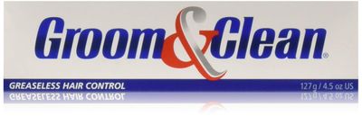 Groom &amp; Clean Greaseless Hair Control, 4.5 oz (Pack of 4)