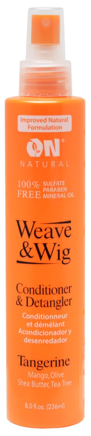 On Natural On Organic Premium Oil-free Weave &amp; Wig Spray Tangerine, 8 Fluid Ounce