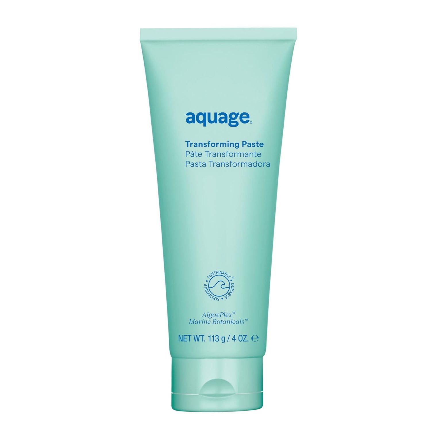 Aquage Transforming Paste, Ultra-Firm Hold Texturizer, Combines Flexibility of a Wax With The Hold of Hairspray, 4 oz.