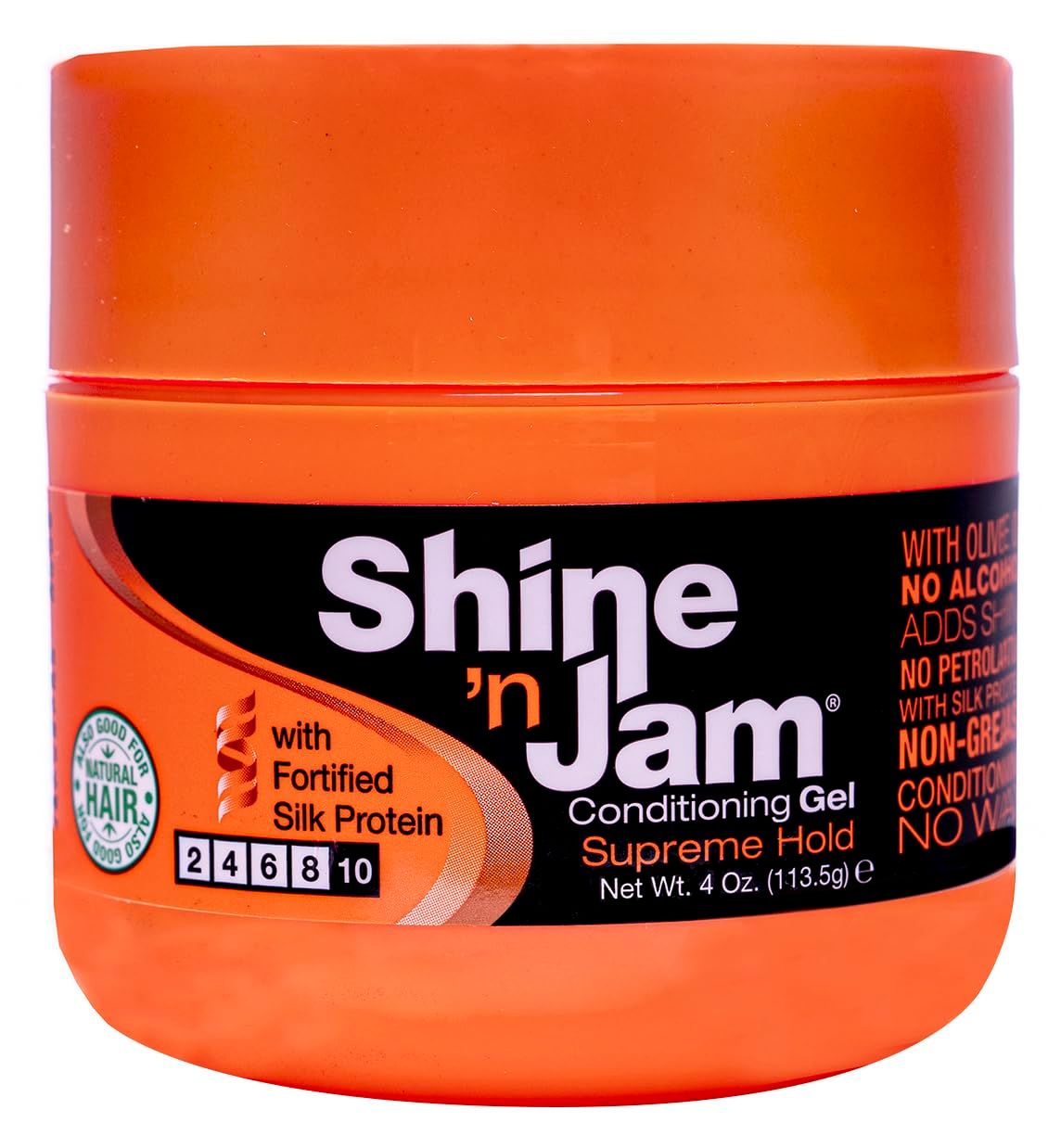 Ampro Shine &#39;n Jam Conditioning Gel Supreme Hold 4.0 Oz (Pack of 1)