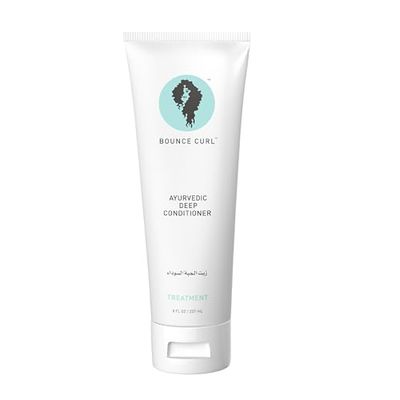 Bounce Curl Ayurvedic Deep Conditioner with Herbs and Oils for Hydration, Vegan, Cruelty-Free, Certified Organic (8oz)