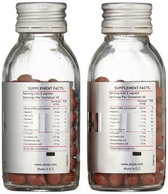 PHYTO Phytophanre 100% Natural Hair Loss Thinning Dietary Supplement, 4-Month Supply,Capsule, 120 Count (Pack of 2)