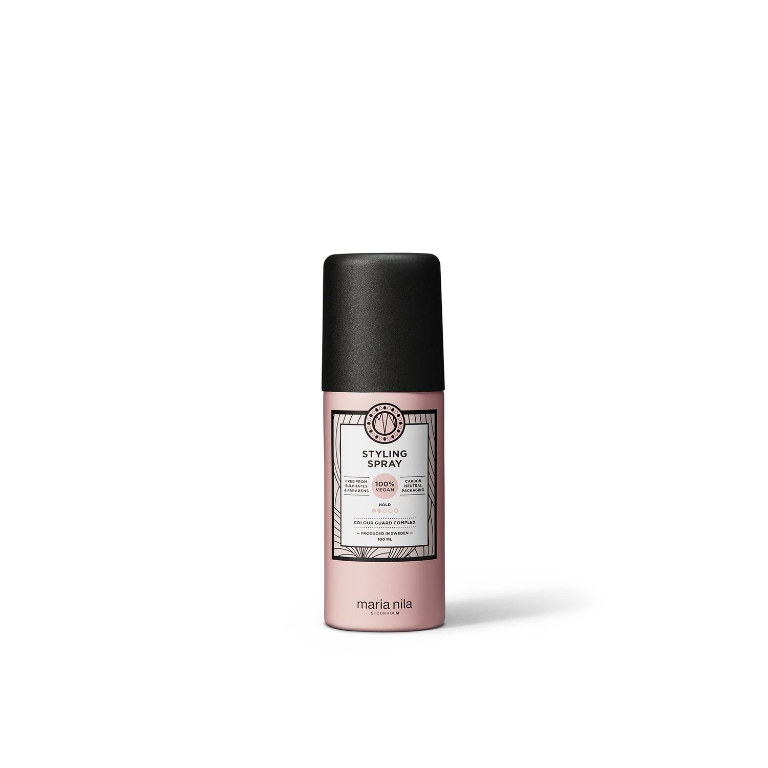 Maria Nila Styling Spray, 100 ml / 3 Oz, Hold 2/5, Reduces Frizz, Antioxidant Preserves Hair Color, 100% Vegan &amp; Sulfate/Paraben free