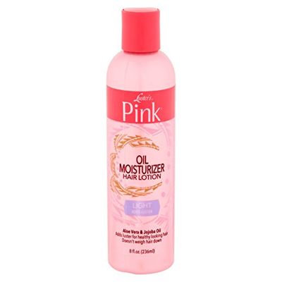 Luster&#39;s Pink Oil Moisturizer Hair Lotion Aloe Vera &amp; Jojoba Oil,8 oz
