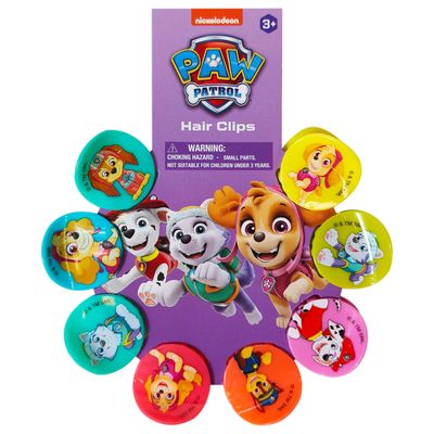 LUV HER Paw Patrol Girls Butterfly Hair Clips - 8 Cute Hair Clips with Small Soft Claw, Clips for Every Occasion - Multi Color with Your Favorite Paw Patrol Characters - Ages 3+