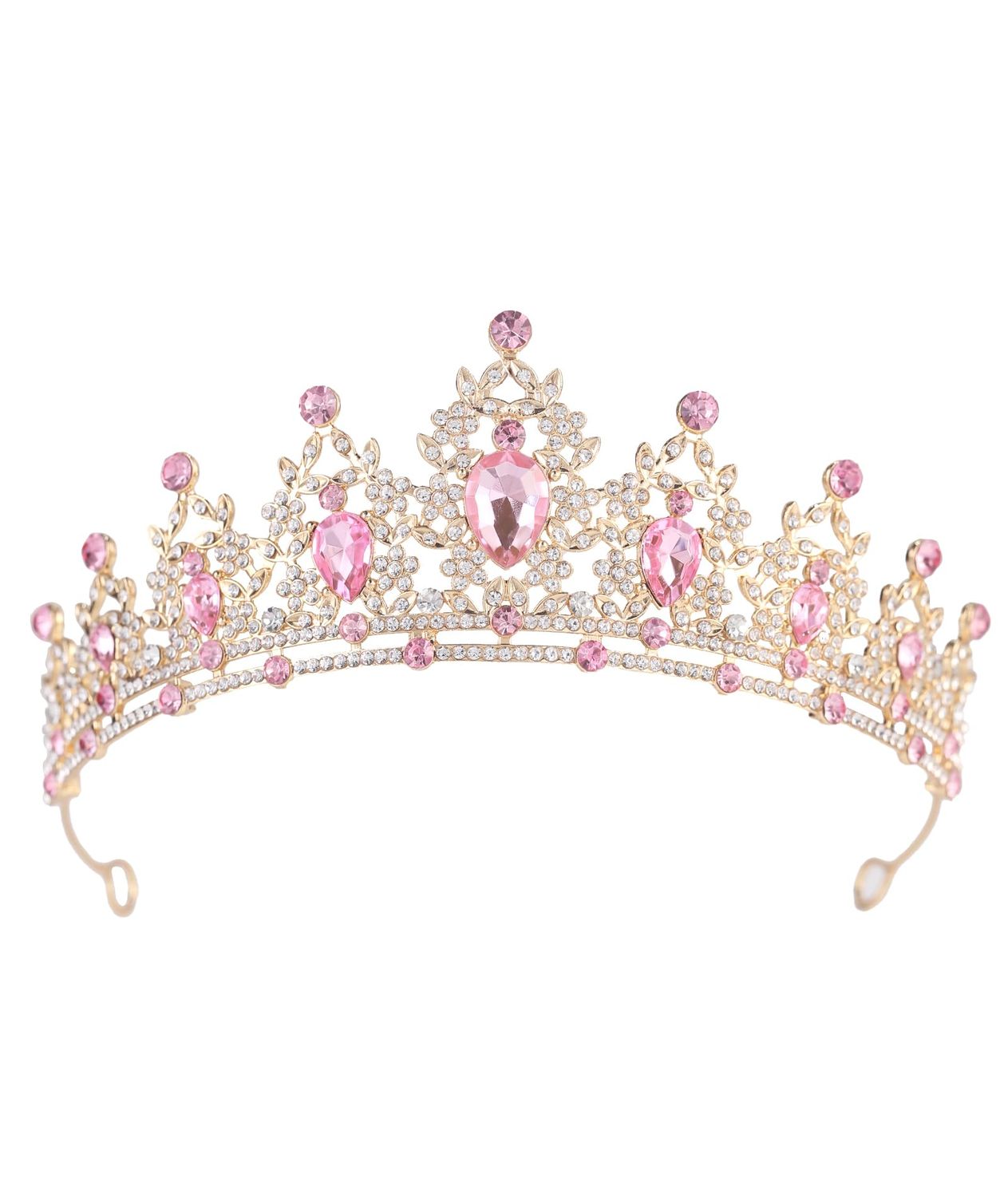 Crystal Crown and Tiara For Women - Rhinestone Headband For Princess Girls,Bridal Hair Accessories For Weddings Birthday