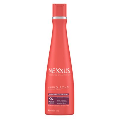 Nexxus Shampoo Amino Bond for All Types of Damaged Hair with Amino Acids &amp; Keratin Protein 13.5 oz