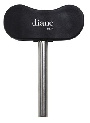 Diane Pro Grip Color Key - Hair Dye Tube Squeezer for Salon -- Black - D834