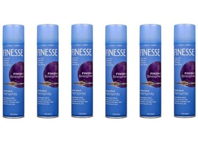 Finesse Extra Hold Aerosol Hairspray 7 oz (Pack of 6)