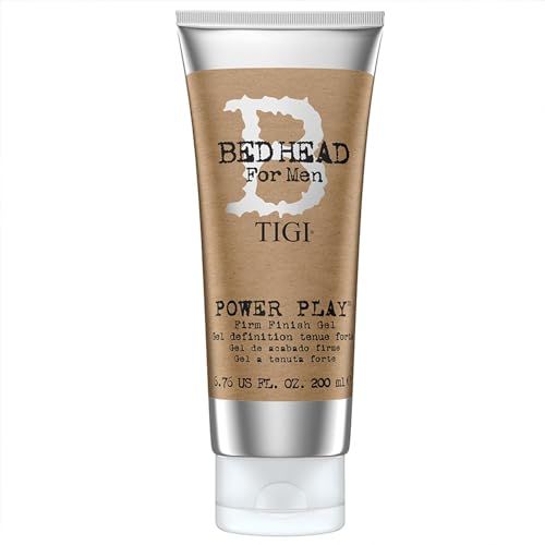 Bed Head for Men Power Play Firm Finish Gel, 6.76 Fluid Ounce