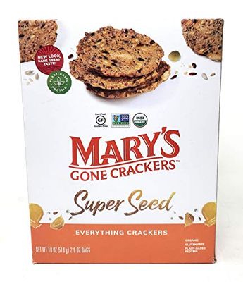 18oz Mary&#39;s Gone Crackers Organic, 9 Ounce (Pack of 2)
