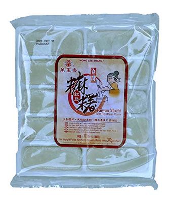 Mong Lee Shang Red Bean Paste Mochi, Mochi Rice Cake, 10.5oz, 10 Pieces