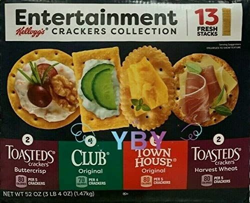 KELLOGGS ENTERTAINMENT CRACKERS 52OZ 3.25LMS