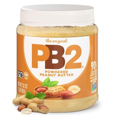 PB2 Powdered Peanut Butter Powder  Certified Gluten Free, Low-Carb, Keto Diet Friendly  Original Flavor with 6G of Protein, 90% Less Fat, 60 Calories Per Serving  Easy Mix for Healthy, Fit Diet