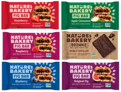 POPS TRADING COMPANY Since 1998 Whole Wheat Bakery Fig Bars Variety Pack 12ct Apple Peach Apricot Blueberry Raspberry Fig Strawberry