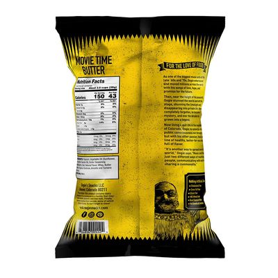 Oogie's Gourmet Popcorn  20 Pack  Movie Time Butter Flavor  Gluten Free Popcorn Snacks  1oz Individual Bags