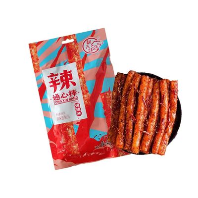 GCYYSIQS Latiao Spicy Strips 3 Packs,Classic Chinese Special Snack Food,Spice Up Your Snack Game,190g(3pcs)