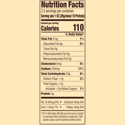 Snyder's Of Hanover Mini Pretzels, Kosher, Non-GMO, 3.5 Ounce (Pack of 8)