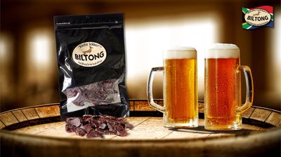 Bledie Lekker Sliced Beef Biltong One Pound Resealable Bag - 16oz
