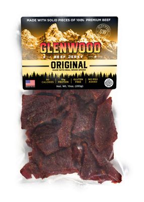 Glenwood Jerky 10oz 100% Beef Jerky (ORIGINAL)