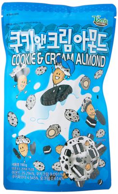 Gilim Cookie and Cream Almond 190gram