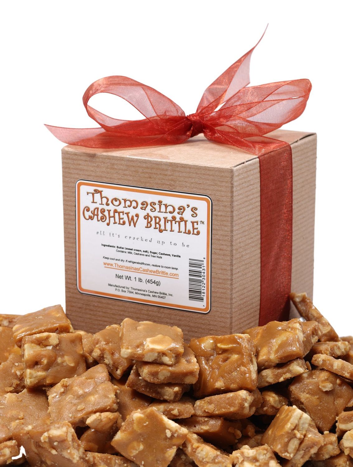 Thomasina&#39;s Cashew Brittle
