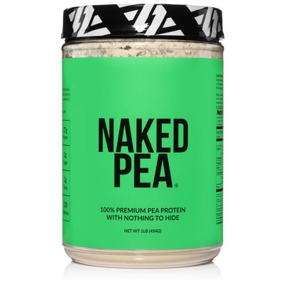 Naked Pea - Pea Protein Isolate - Plant Based, Vegetarian &amp; Vegan Protein. Easy to Digest, Non-GMO, No Lactose, No Soy and Gluten Free - 15 Servings