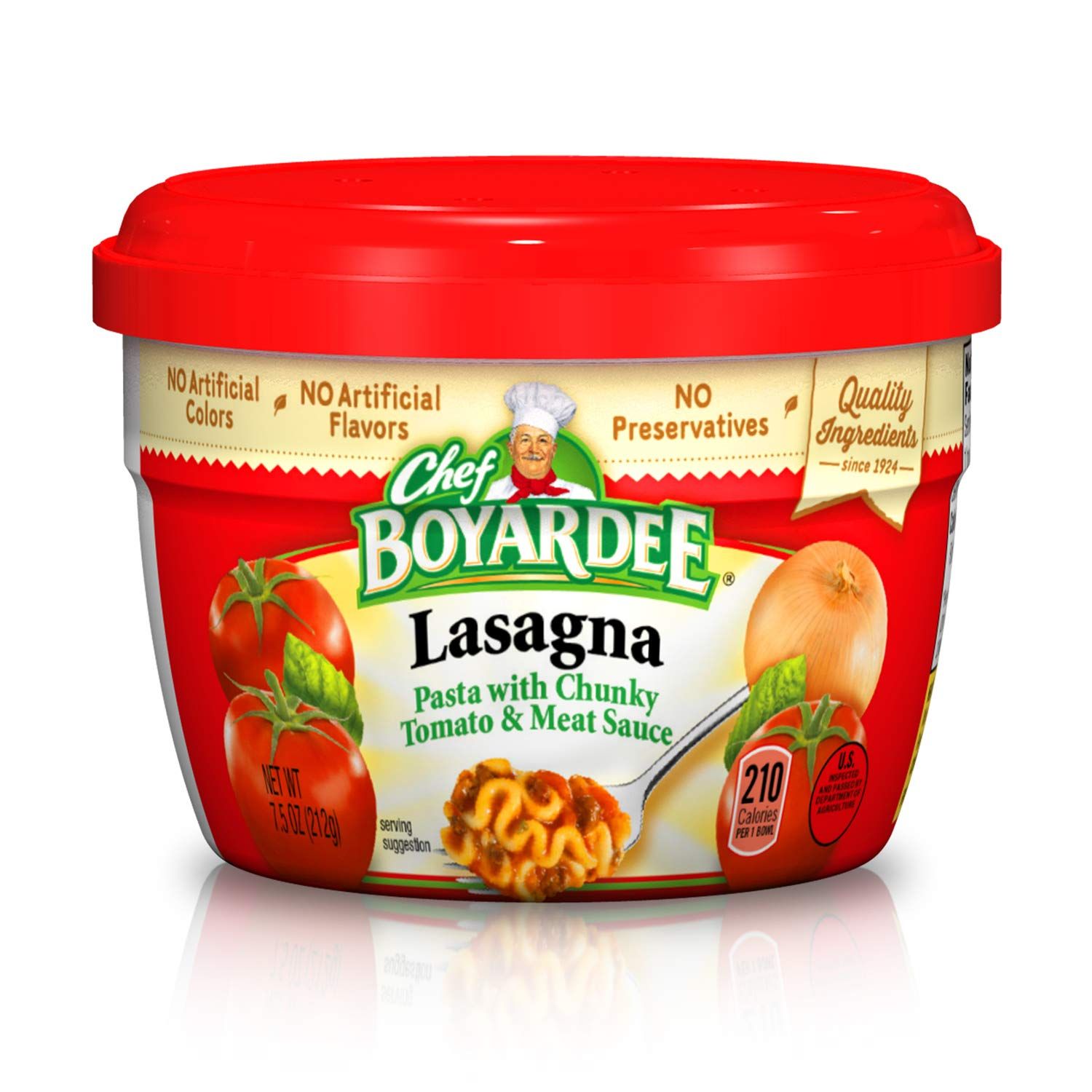 Chef Boyardee Lasagna Microwavable Bowl, 7.5 Oz Tub