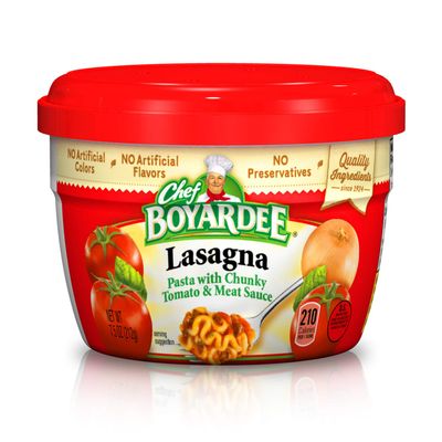 Chef Boyardee Lasagna Microwavable Bowl, 7.5 Oz Tub