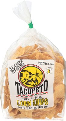 Tacupeto Chips &amp; Salsa, Tacupeto Tortilla Chips, 13.5 Oz