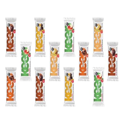 Low Glycemic Bars - 15 Individually Wrapped with Variety of Delicious Flavors, 100% Plant Based, Non-GMO, Gluten-Free, Kosher and Vegan! (Low Glycemic Variety Pack) - Keep Healthy
