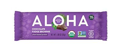 Aloha Organic Plant Based Protein Bars, 1.98 Oz