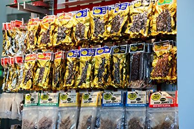 Premium Natural Style Kippered Cut Thick Strips 1.75 OZ. Elk Jerky - No Preservatives - High Protein - Low Carbs - Buy Multiple Packs & Save! (Elk Original, Original 1 Pack)