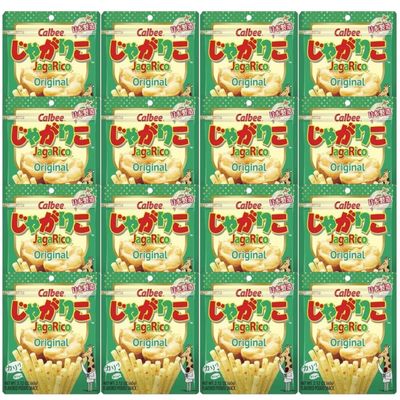 Calbee JagaRico Original Salad Potato Snack (Pack of 12)