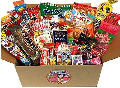 Japanese Snack Assortment 35 pcs of 27 types Full of&quot;DAGASHI&quot;, OHIMESAMA Snack Selection (M)
