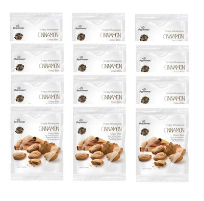Appleways Whole Grain Cinnamon Crispy Bites  1 Oz  Pack of 12