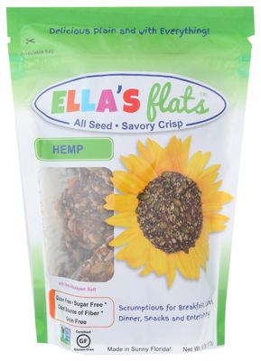 Ella&#39;s Flats Hemp Crisp, 6.5 OZ