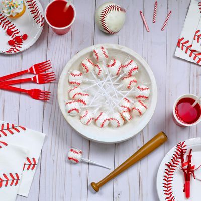 Baseball Candy Lollipops - 18 Count Individually Wrapped Suckers - Great for Baseball Party Favors - Sports Snacks - Baseball Goodie Bags - Softball Team Treats