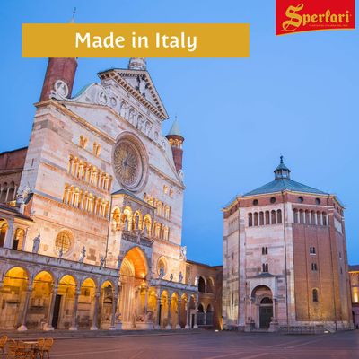 Sperlari Torrone Traditional Italian Candy - Gourmet Soft Nougat With Crunchy Sliced Almonds &amp; Honey - Travel Size Imported European Bagged Candy Individually Wrapped - 117 gr / 4.12 oz (Pack of 1)