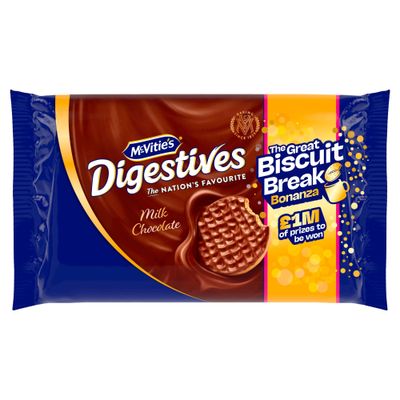 McVitie&#39;s Digestives Twin Pack Milk Chocolate Biscuits, 632 g